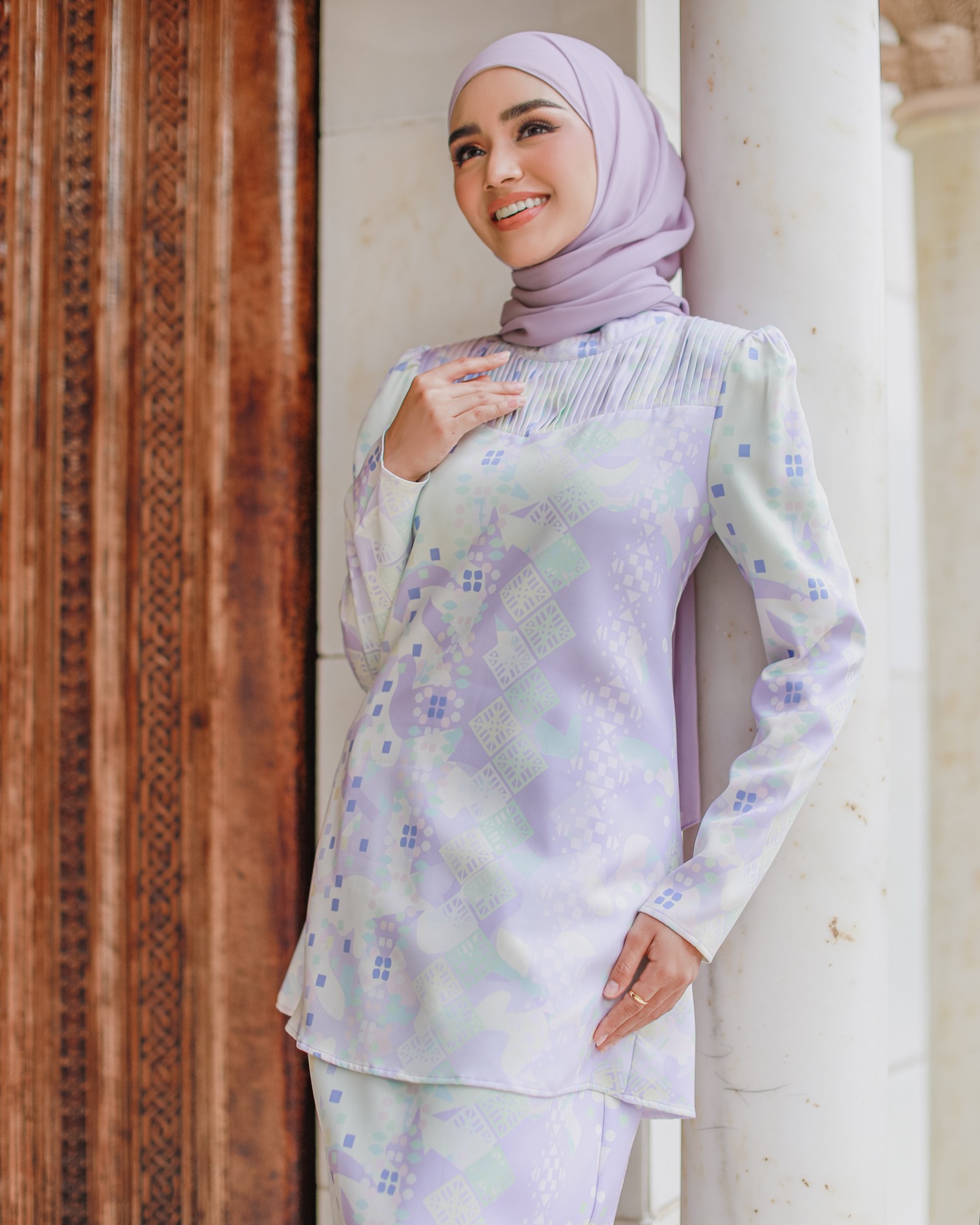 CLARISSA KURUNG  - PURPLE LILAC